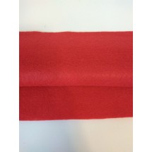 Фетр мягкий 1,5 мм (30*30 см) цв. красный,  цена за лист